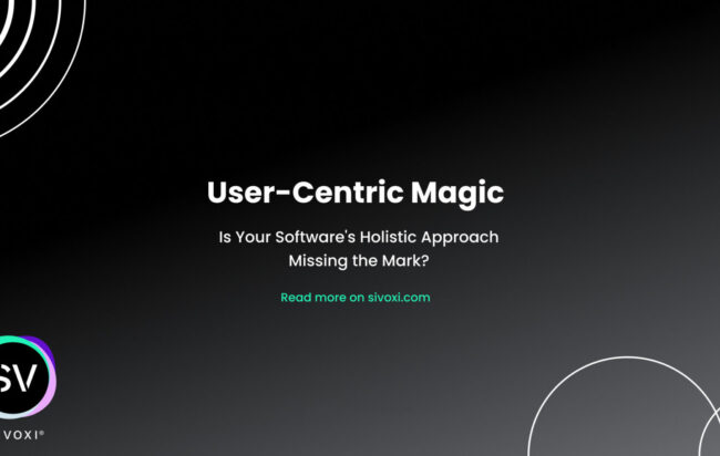 Holistic user centric design. The secret weapon you need.